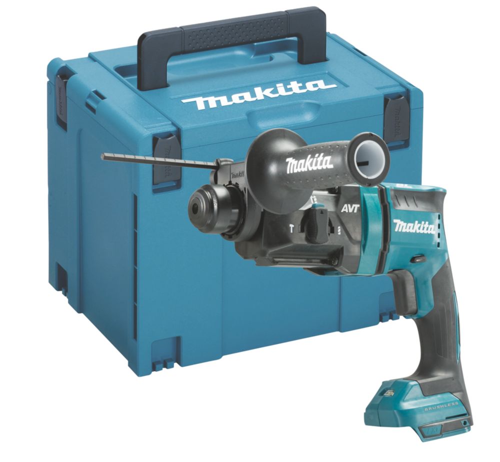 Makita DHR202Z 2.9kg 18V Li-Ion LXT Cordless SDS Plus Rotary Hammer Drill -  Bare - Screwfix