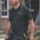 DEWALT Green Bay Polo Shirt Black X Large 45-47" Chest