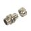Adaptaflex Type B Straight Swivel External Thread Conduit Fittings M20 x 20mm 10 Pack
