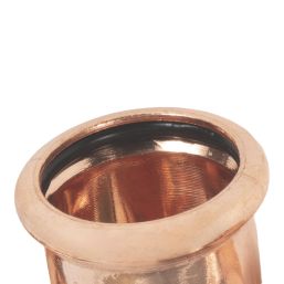 Flomasta  Copper Press-Fit Equal 90° M-Profile Elbows 22mm 10 Pack