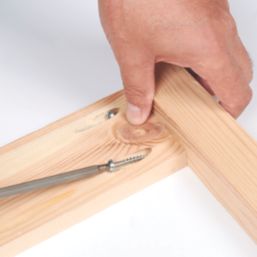 Trend PH/8X37/200C Square Flange Self Tapping Pocket Hole Screws Coarse Thread No. 8ga x 1 1/2" 200 Pack