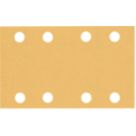 Bosch Expert C470 120 Grit 8-Hole Punched Multi-Material Sanding Sheets 133mm x 80mm 10 Pack