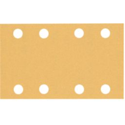 Bosch Expert C470 120 Grit 8-Hole Punched Multi-Material Sanding Sheets 133mm x 80mm 10 Pack