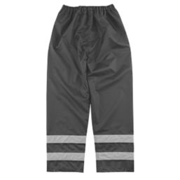 Site Shoal Waterproof  Overtrousers Black Medium 26-44" W 29" L