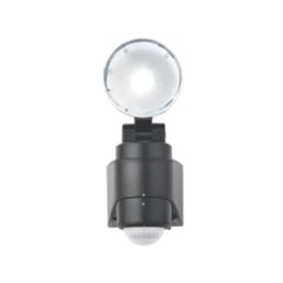 Saxby Laryn Outdoor LED Floodlight With PIR Sensor Black 1 x 2W 160lm