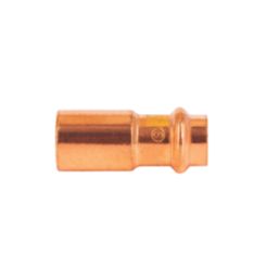 Instantor  Copper Press-Fit Reducing Gas Fitting 1" x 1/2"