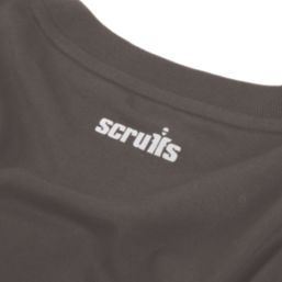 Scruffs Eco Worker Pocket Short Sleeve T-Shirt Charcoal Large 42-44" Chest