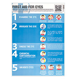 First Aid for Eyes Poster 594mm x 420mm