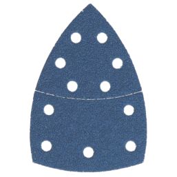 Norton  A203F 120 Grit 11-Hole Punched Multi-Material Sanding Sheets 100mm x 150mm 5 Pack