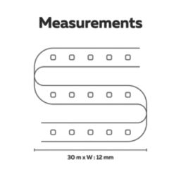 Calex Vista Edge 30m LED Strip Light 24W 1400lm