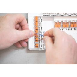 Wago  32A Wiring Centre Junction Box 225 x 145 x 50mm White