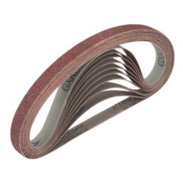 Titan  180 Grit Multi-Material Sanding Belts 457mm x 13mm 10 Pack