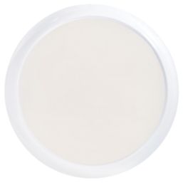 LAP Quiritis Indoor Round LED Bulkhead Light With Microwave Sensor White 11W 1200lm