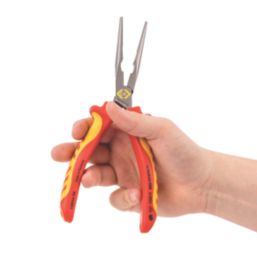 C.K RedLine VDE Long Nose Pliers 8.2" (210mm)