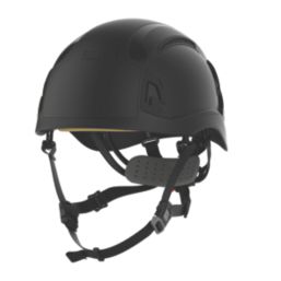 JSP EVO ALTA Baseworker Safety Helmet with Chinstrap Black