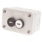 Schneider Electric XALE2221 Double Pole Flush Push-Button Complete Control Station NO