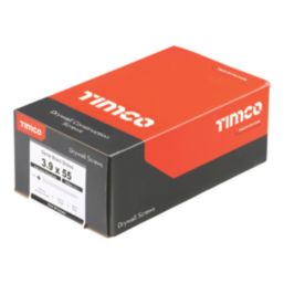 Timco  Phillips Countersunk Self Tapping Drywall Dense Board Screws 3.9mm x 55mm 1000 Pack