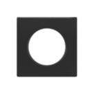 Sylvania Sylspot Square Downlight Bezel Black