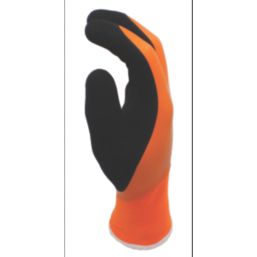 MCR Safety HydraTherm General Handling Gloves Orange/Black X Large 1 Pair