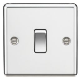 Knightsbridge  20A 1-Gang DP Control Switch Polished Chrome