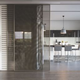 Henderson Husky 100 H100/15A 1-Door Sliding Track System Silver 1500mm