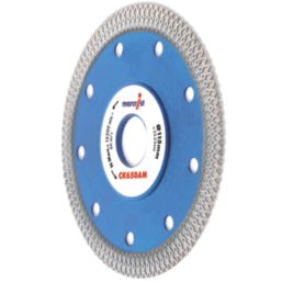 Marcrist CK650 Tile Cordless Angle Grinder Diamond Blade 115mm x 22.23mm