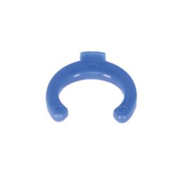 FloPlast FloFit+ Plastic Collet Clips Blue 10mm 20 Pack