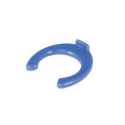 FloPlast FloFit+ Plastic Collet Clips Blue 10mm 20 Pack