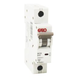 Garo  40A SP B Curve  MCB