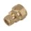 Flomasta  Brass Compression Reducing Lead to Copper Coupler 7lb 1" x 15mm