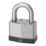 Smith & Locke  Laminated Steel   Closed Shackle  Padlock 30mm