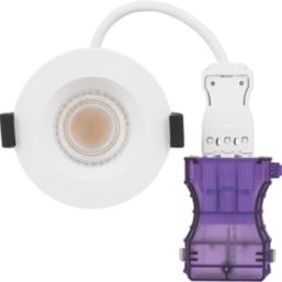Luceco FType Ultra Regressed Fixed  Fire Rated LED Downlight Dim to Warm & CCT White 4-6W 675/690lm