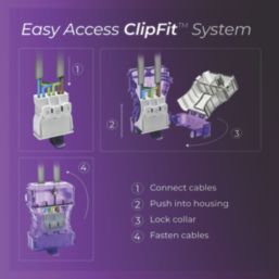 Luceco FType Ultra Regressed Fixed  Fire Rated LED Downlight Dim to Warm & CCT White 4-6W 675/690lm
