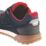 Site Scoria    Safety Trainers Navy Blue & Red Size 7