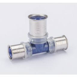 Wavin Tigris K5 Multi-Layer Composite Press-Fit Reducing Tees 20mm x 25mm x 20mm 10 Pack