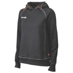 Scruffs Trade Womens Work Hoodie Black Size 18