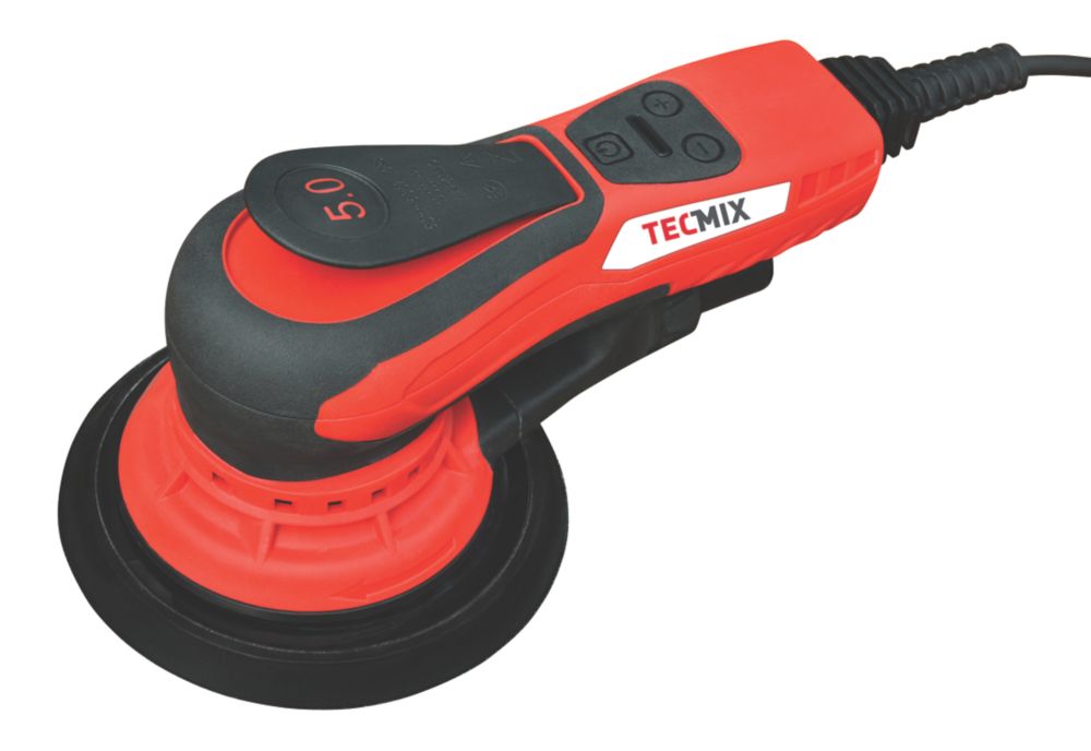 Tecmix 17621 150mm Brushless Electric Orbital Sander 230V - Screwfix