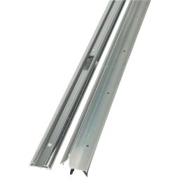 Stormguard 2-Part Trimline Threshold Polished Aluminium 914mm