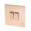 Varilight  10AX 2-Gang 2-Way Light Switch  Anti-Microbial Copper