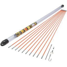 C.K Mighty Rod 5mm Flexible Cable Rod Set 10m 14 Pieces