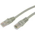 Essentials Beige Unshielded RJ45 Cat 5e Ethernet Cables 1m 10 Pack