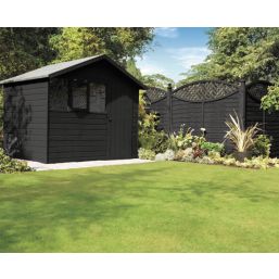 Ronseal Fence Life Plus 9Ltr Tudor Black Oak  Shed & Fence Paint