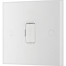 British General 900 Series 13A Unswitched Fused Spur & Flex Outlet  White
