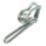 Renaissance Metal Curtain Hooks Chrome 1000 Pack