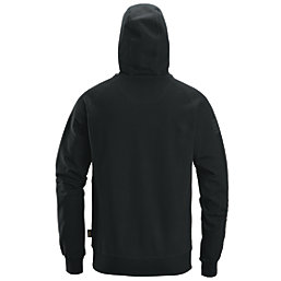 Snickers 2894 Logo Hoodie  Black Large 43" Chest