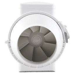 Xpelair XIMX150T 6" Axial Inline Extractor Fan with Timer 220-240V