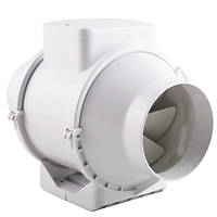 Xpelair XIMX150T 150mm Axial Inline Extractor Fan with Timer 220-240V