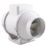Xpelair XIMX150T 6" Axial Inline Extractor Fan with Timer 220-240V