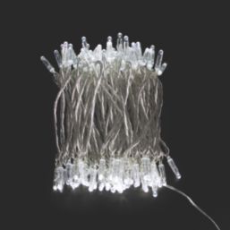 ExtendLite 100 LED Indoor & Outdoor Ice White Connectable String Christmas Light Extension Kit