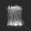 ExtendLite 100 LED Indoor & Outdoor Ice White Connectable String Christmas Light Extension Kit